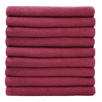 Partex Legacy Bleach Guard Towels 9 Packs - Burgundy