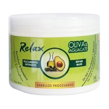 Relax Oliva & Aguacate Repair Mask 16 oz
