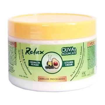 Relax Oliva & Aguacate Styling Cream 10 oz