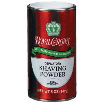 Royal Crown Depilatory Shaving Powder - Full Strength 5 oz