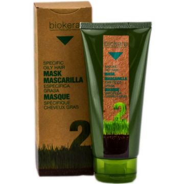 Salerm Biokera Specific Oily Hair Mask 6.9 oz