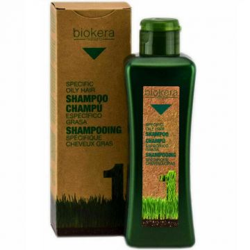 Salerm Biokera Specific Oily Hair Shampoo 10.8 oz