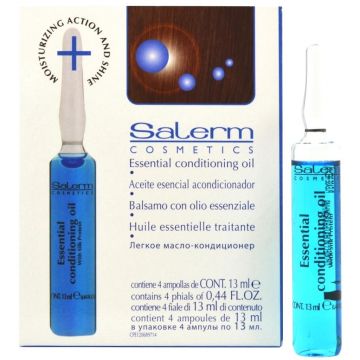 Salerm Essential Conditioning Oil 0.44 oz - 4 Vials