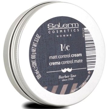 Salerm Homme Barber Line Matt Control Cream 3.5 oz #708