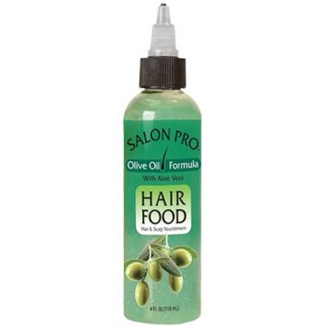 Salon Pro Hair Food - Olive Oil with Aloe Vera 4 oz