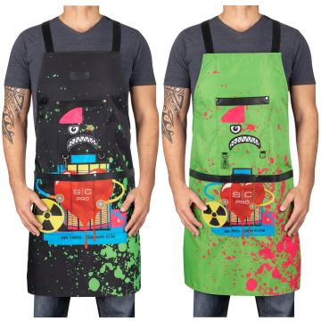 Stylecraft Radioactive Barber & Stylist Apron #SC338 [2 Color Options]