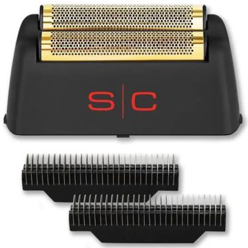 Stylecraft REBEL Shaver Replacement Double Foil Head & Cutter Set #SC555G