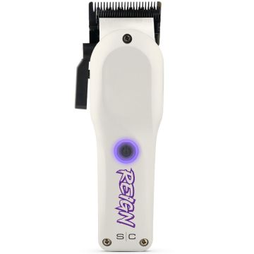 Stylecraft Pro SABER II Professional Metal Clipper with Digital Brushless EON Motor - White #SC619W