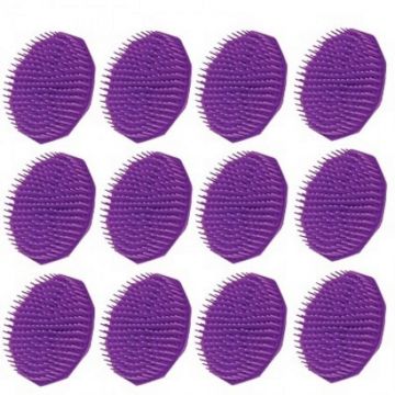 Scalpmaster Shampoo Brush Purple #SC20 - 12 Pack