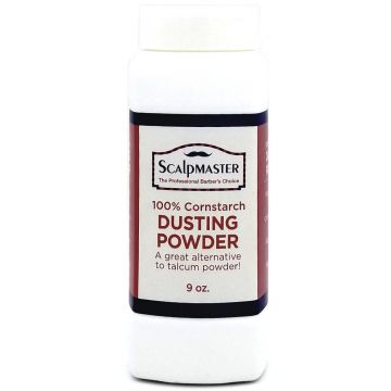 Scalpmaster 100% Cornstarch Dusting Powder 9 oz  #SC-9058 