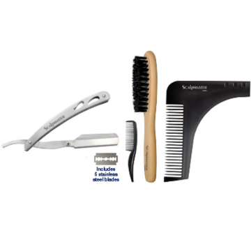 Scalpmaster 4 Pcs Grooming Kit #SC-9050