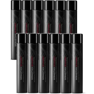 Sebastian Re-Shaper Strong Hold Hair Spray 10.6 oz [12 Pack]
