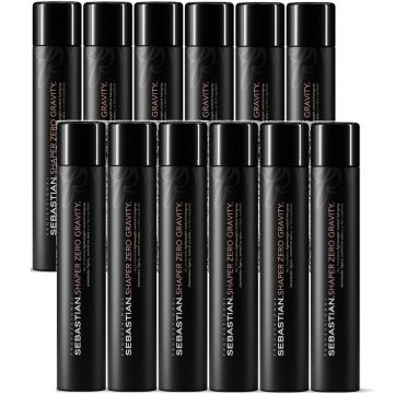 Sebastian Shaper Zero Gravity Lightweight Control Hair Spray 10.6 oz [12 Pack]