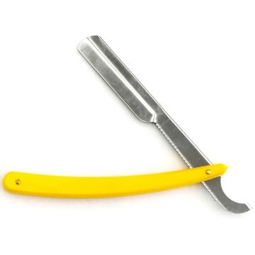 Sedef Plastic Handle Turkish Straight Razor - Yellow