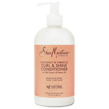 Shea Moisture Coconut & Hibiscus Curl & Shine Conditioner 13 oz