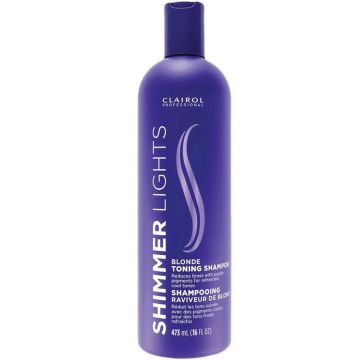 Clairol Shimmer Lights Shampoo Blonde and Silver 16 oz