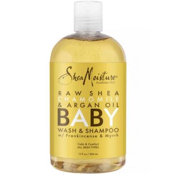 Shea Moisture Raw Shea Chamomile and Argan Oil Baby Wash and Shampoo 13 oz