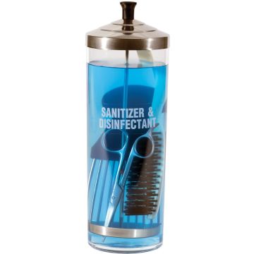 Scalpmaster Acrylic Disinfectant Jar 42 oz #SC-550