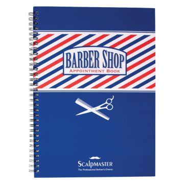 Scalpmaster 3 Column Barber Shop Appointment Book - 100 Pages #SC-9019