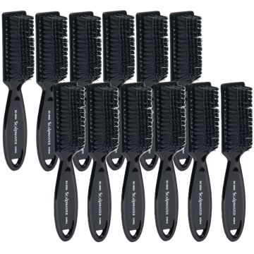Scalpmaster Soft Bristle Clipper Cleaning Brush #SC-9033 [12 Pack]