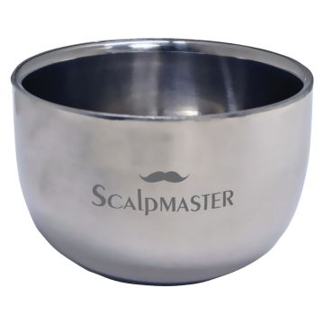 Scalpmaster Stainless Steel Shaving Bowl #SC-9054