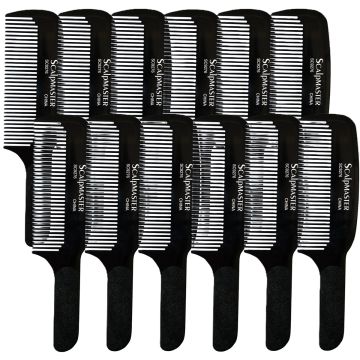 Scalpmaster Flat Top Comb - 9" #SC9276 - 12 Pack