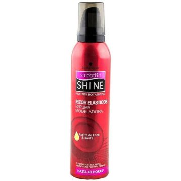 Smooth'n Shine RIZOS ELASTICOS Elastic Curls with Coconut Oil Mousse 8 oz