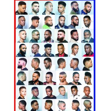 Solid Gold Cuts Barber Poster Vol 9 - Style F (Large 24" x 36")