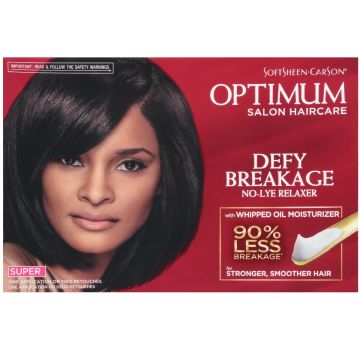 Softsheen Carson Optimum Salon Haircare Defy Breakage No Lye Relaxer Kit Super - 1 Application