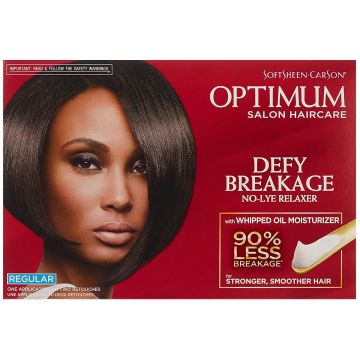 Softsheen Carson Optimum Salon Haircare Defy Breakage No Lye Relaxer Kit Regular - 1 Application