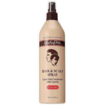SoftSheen Carson Sta-Sof-Fro Hair & Scalp Spray - Extra Dry 16 oz