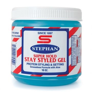 Stephan Super Hold Stay Styled Gel 16 oz