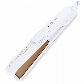 Stylecraft Shmedium Palm Size Professional Iron - White #SCSH58W