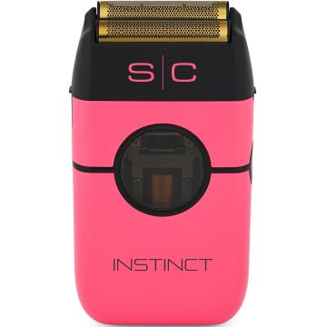 Stylecraft METAL EDITION Instinct Professional Vector Motor Shaver - Pink #SC807PK (Dual Voltage)