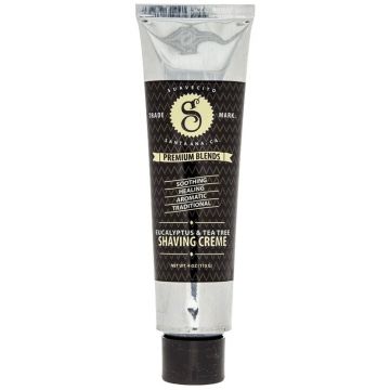 Suavecito Premium Blends Shaving Creme - Eucalyptus & Tea Tree 4 oz