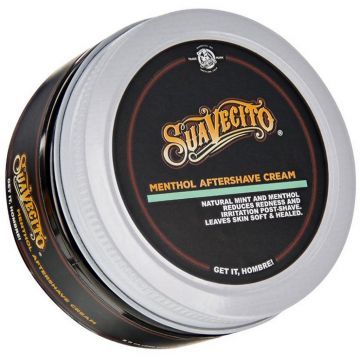 Suavecito Menthol Aftershave Cream 8 oz