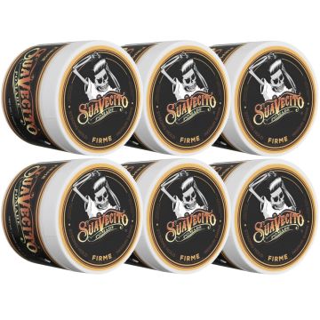 Suavecito Firme Hold Pomade 4 oz [6 Pack]