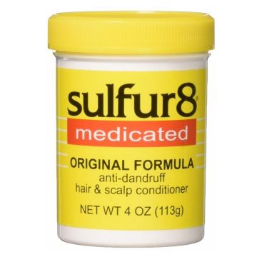 Sulfur8 Medicated Original Formula Anti-Dandruff Hair & Scalp Conditioner 4 oz