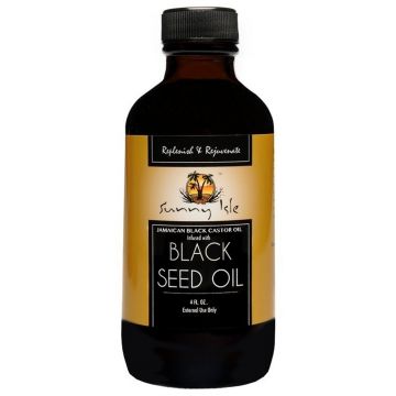 Sunny Isle Jamaican Black Castor Oil Infused with Black Seed Oil 4 oz