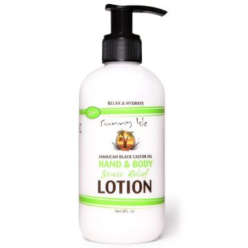 Sunny Isle Hand & Body Stress Relief Lotion 8 oz