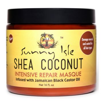 Sunny Isle Shea Coconut Intensive Repair Masque 16 oz