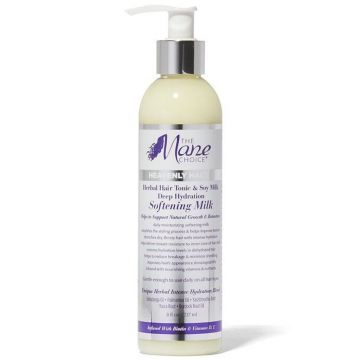 The Mane Choice Heavenly Halo Herbal Hair Tonic & Soy Milk Deep Hydration Softening Milk 8 oz