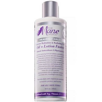 The Mane Choice Heavenly Halo Extreme Hydration & Radiating Glow Oil + Lotion Fusion 10 oz