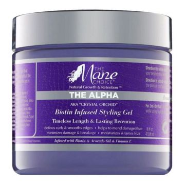 The Mane Choice The Alpha Crystal Orchid Biotin Infused Styling Gel 16 oz