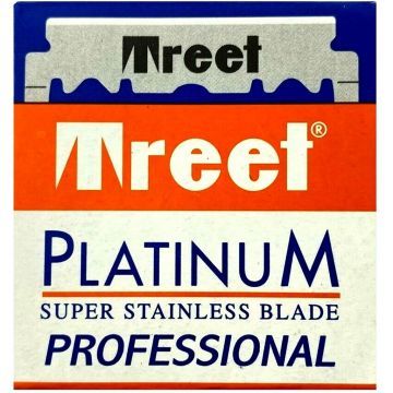Treet Platinum Super Stainless Single Edge Blades - 100 Blades