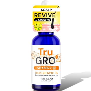 Tyche TruGRO+ Hair Growth Oil - Biotin 1 oz #HAGO02