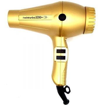 Turbo Power TwinTurbo 3200+ Professional Hair Dryer - Gold #324G