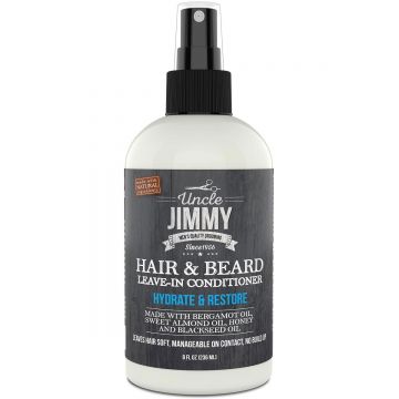 Uncle Jimmy Hair & Beard Leave In Conditioner 8 oz
