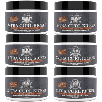 Uncle Jimmy X-Tra Curl Kicker 8 oz [6 Pack]