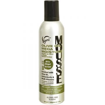 Vigorol Olive Oil Mega Moisture Mousse 12 oz